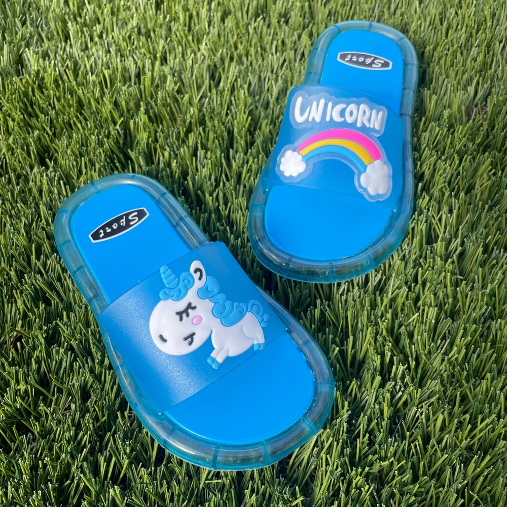 UNICORN - Children Summer Slippers LED
